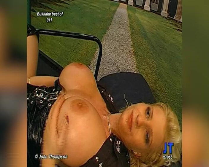 Horny girls want to fuck: Busty Blonde Drenched in Massive Bukkake Cumshots