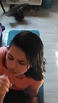 Cleaner Sucking Penis