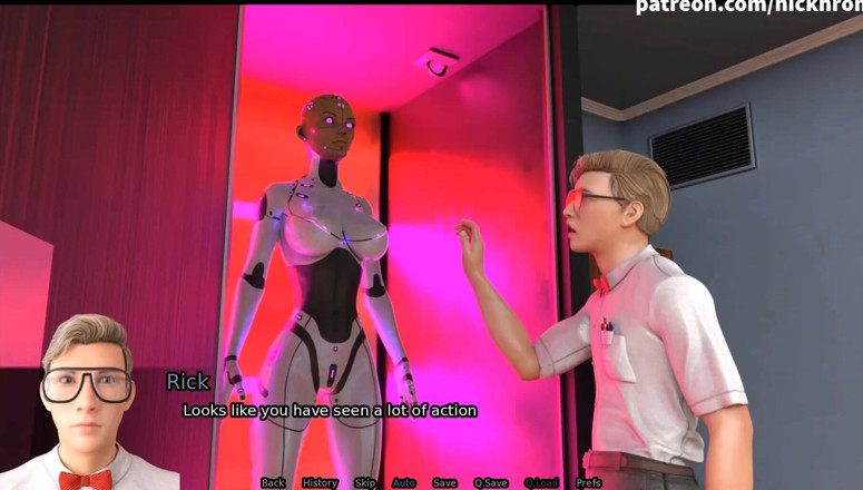 Visual Novels: SexBot 2 - sexy neighbors