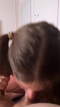 Step Daughter Swaps Lolipop for Dick