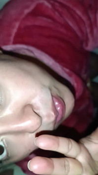 Swallowing Cum at Midnight.