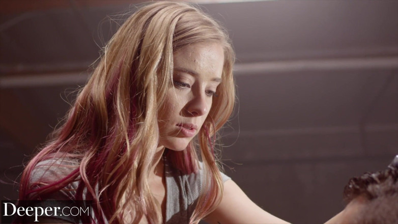 Deeper: Deeper. Haley Reed spreads her legs for two boxers