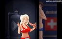 Cartoon Universal: Summertime saga part 10 - Cassie hot blowjob (Czech sub)