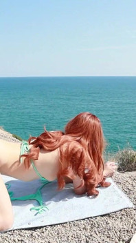 New Video in My Store Outdoor Sex Ends with a Cumshot on My Feet