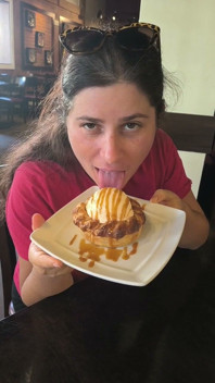 I Take Something Delicious Into My Lovely Mouth
