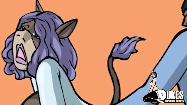 Dukes Hardcore Honeys: 大屁股毛茸茸的多卡伊女士被她的学生狠操菊花