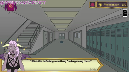 Porngame addict: College of Succubus 5 Pc Commentary Halloween Special
