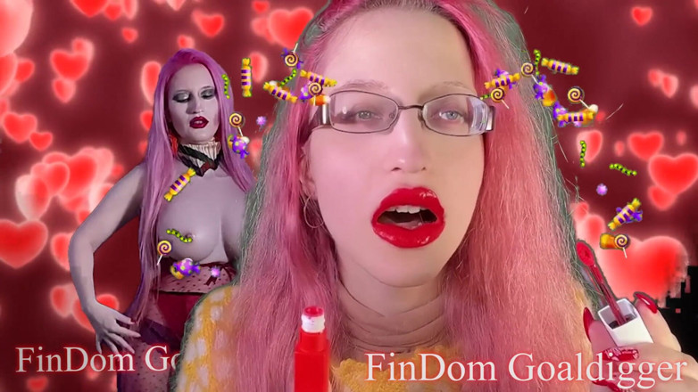 FinDom Goaldigger: Transformace oranžové rtěnky pro svetr