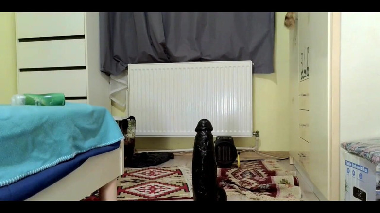 MercyLove: Huge Dildo Tease