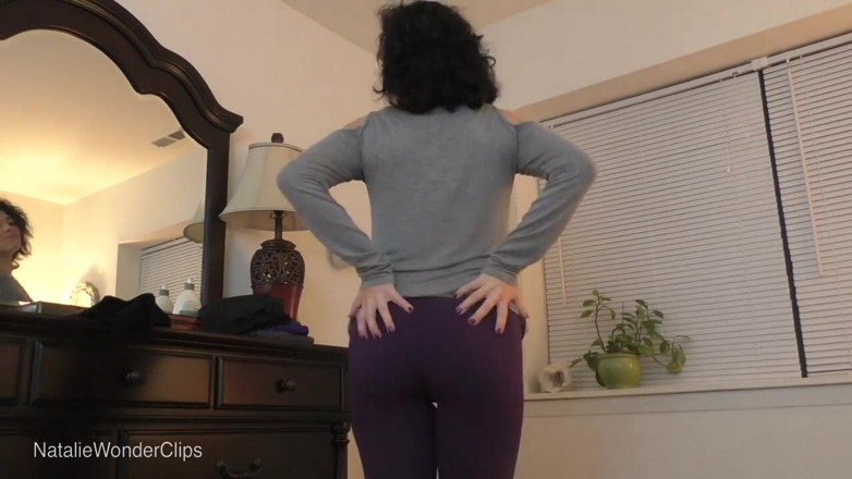 Natalie Wonder: Stepmom's Accidental Skin-tight Seduction