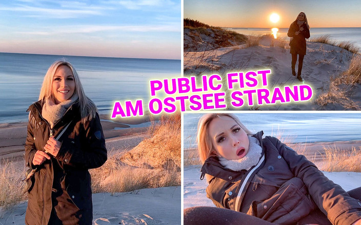 Lisa-Sophie: Fisting di pantai