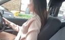 Sophia Smith UK: Sexy girl goes driving