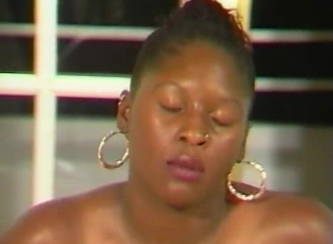 The Vintage Era: Busty nubian slut fucked by big man