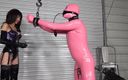 Amator Media: What a Mean Release From Chastity - Pink Gimp 4