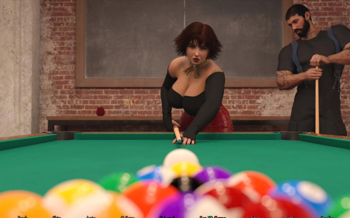 Q Boy: Pool Table Fun with Hot Bartender Girl - Tis the Reason -...