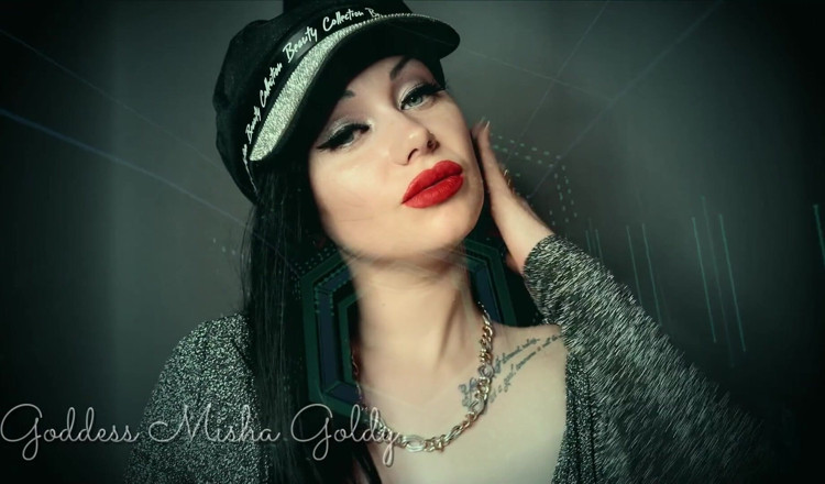 Goddess Misha Goldy: Mesmerizing brain wash! You're nothing but a dumb tip pig...