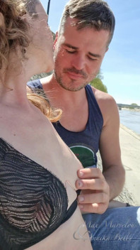 Risky Public Outdoor Make Out in France (very Hot)