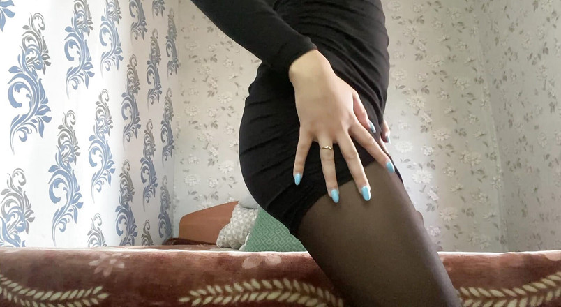 Alexa Holly: Wichs auf meine beine in strumpfhosen