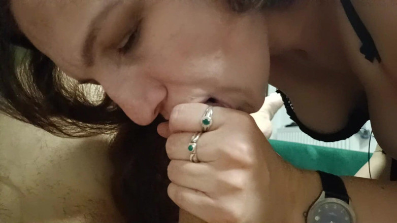 MorriganeRain: POV Blowjob with Swallow