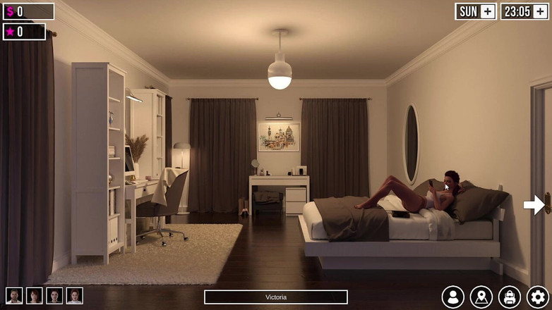 Gaming vision: 한밤중의 죄 게임 플레이 연습 2부