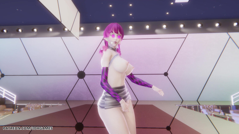 3D-Hentai Games: Mmd Mamamoo - Starry Night Evelynn Sexy Striptease League of Legends...