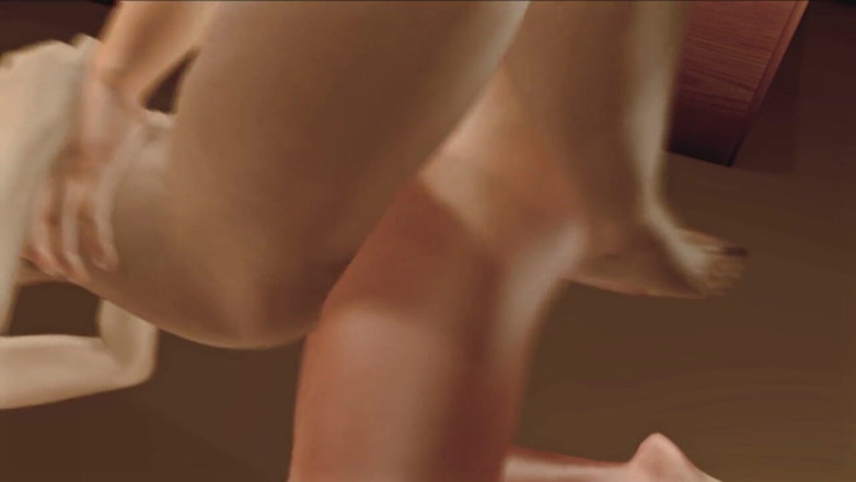 The animation shot: Banging stepsister in the library