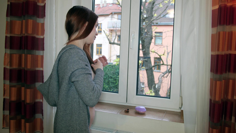 Peaches and Bananas: Rothaariges teenie. Haare bürsten