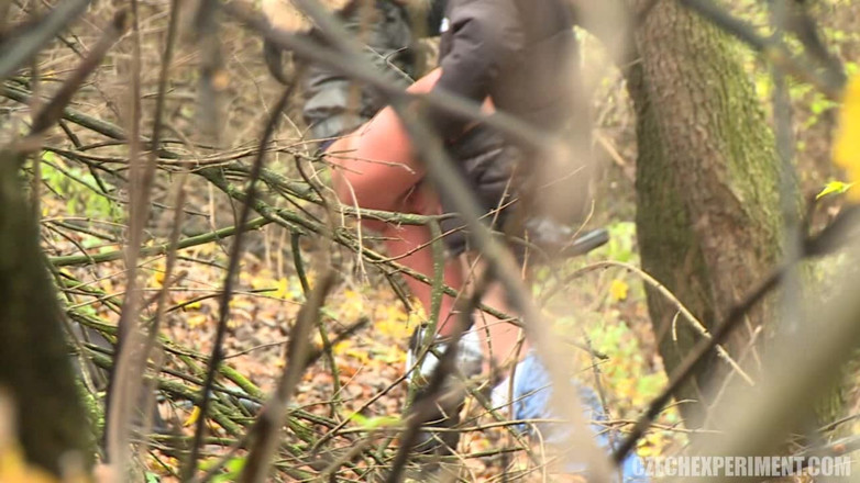 Czech Experiment: Czech Experiment 11: Horny Babe Rides an Older Man in the...