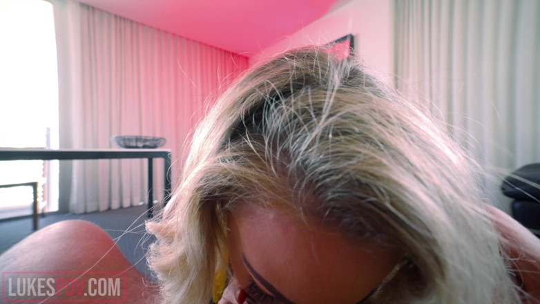 Lukes POV: Isabelle Deltore sloppy POV blowjob