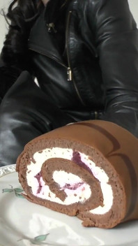 Smoking Mistress and Delicious Dessert From Boot Soles, POV Clip, Lady Victoria Valente