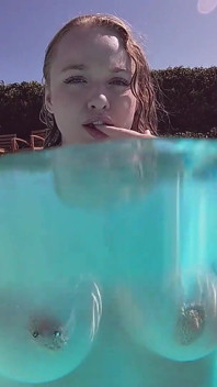 Playing in and by the Swimming Pool