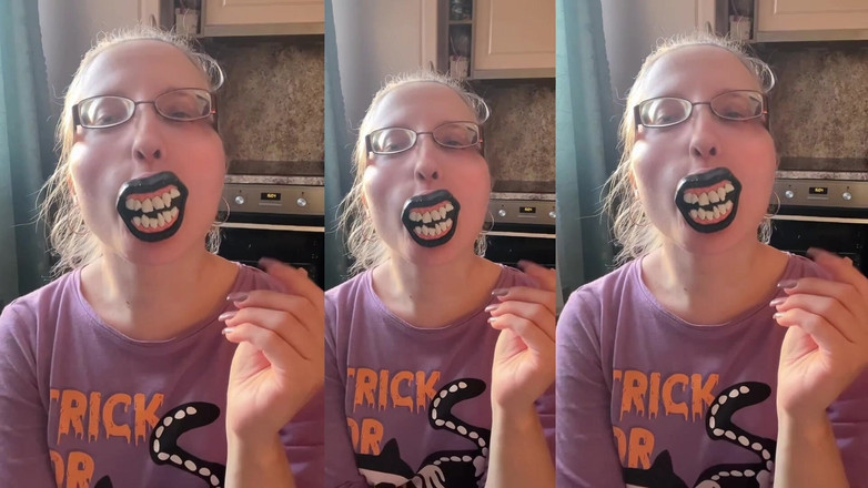 FinDom Goaldigger: Asmr dentes de vampiro