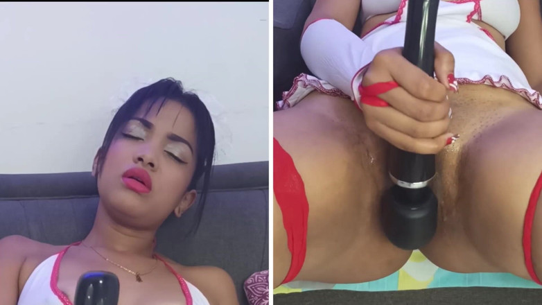 Xamy_97: I masturbate with a hitachi while smoke