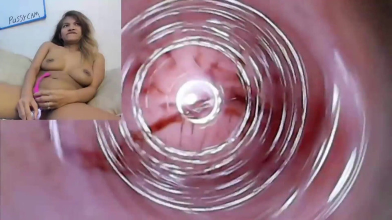 SexyGamingCouple: Endoscop filmări cu pizdă cam de ejaculare înăuntru lunar cu pizdă...