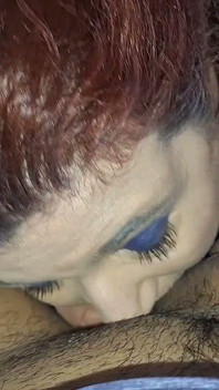 Girlfriend Slurps My Cock and Drools My Cum