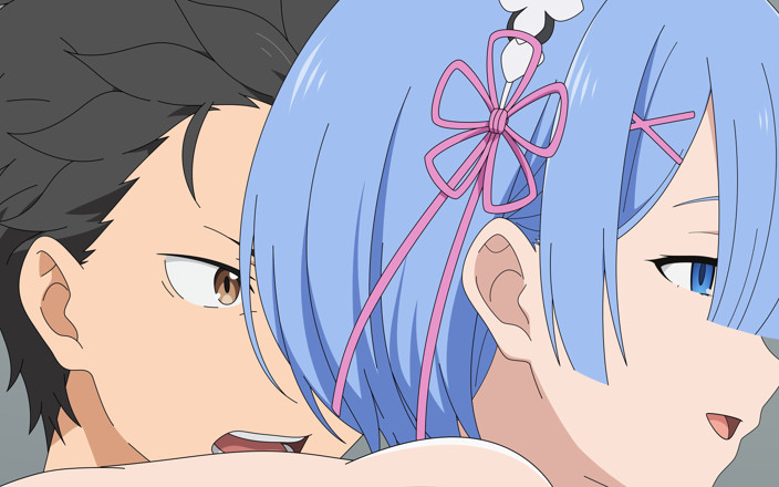 Hentai ZZZ: Rezero Rem Big Ass Cowgirl Riding Uncensored Hentai