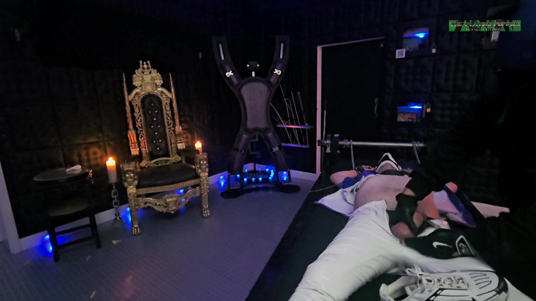 The Playing Puppies: Гра з цуценятами, задоволення на стійці бондажу, мастурбує, кросівки, смердючі туфлі та жовтий балон, частина 1