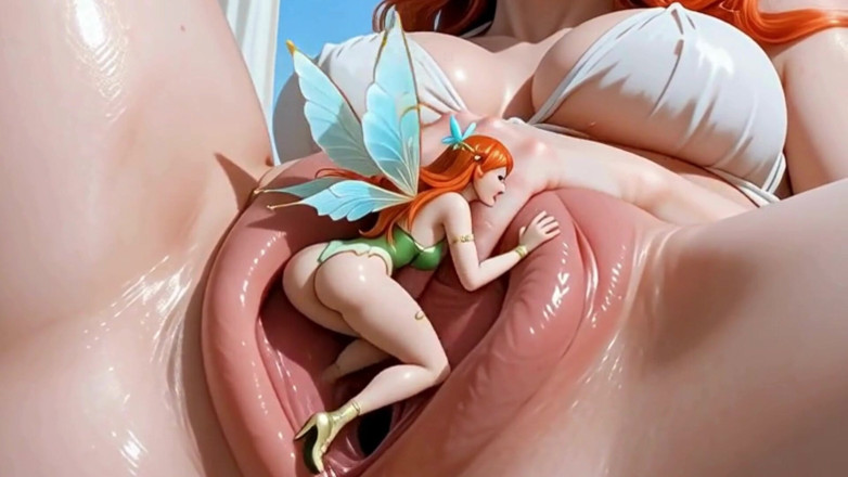 Waifu hentai narrated: Takrif baru lubang kemuliaan, langkah di dalam pepek gergasi itu,...