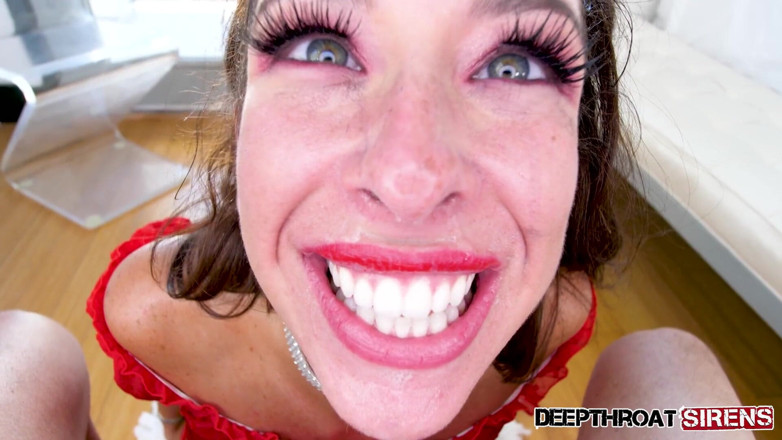 Top Web Models: Jackie Ohh deepthroat throat fuck blowjob and cum swallow