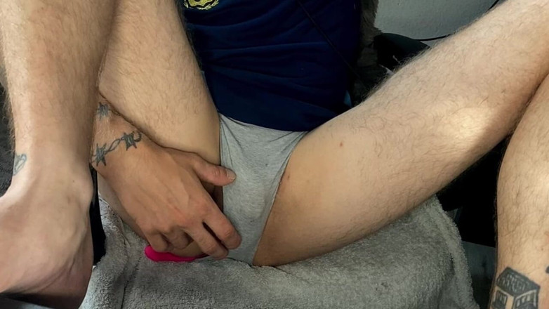 Four20: Lovense Toy in My Butt While Camming