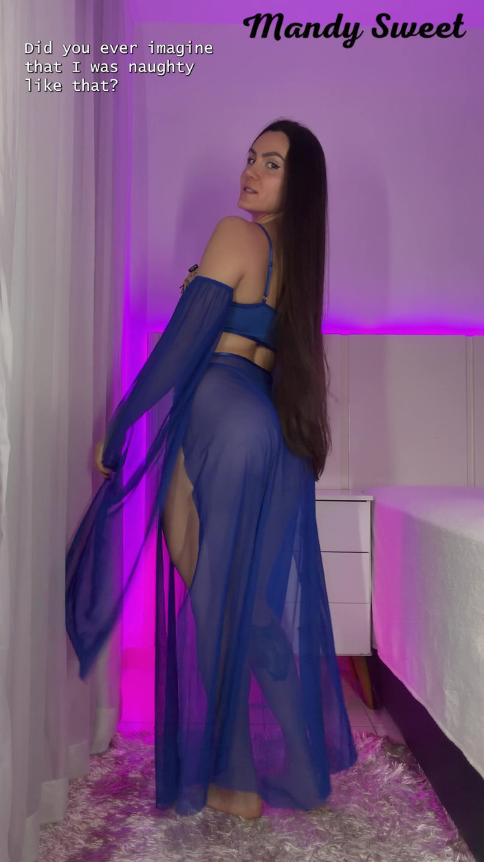 Mandy Sweet studio: Jestem twoją współlokatorką, a dziś pokażę ci, jak potrząsać, aż...