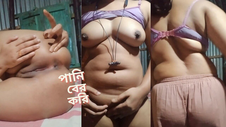 ModernBeauty: Bangladéšská nevlastní sestra masturbace kundičky a anální masturbace robertkem. Amatérské...