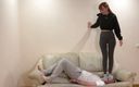 Petite Princesses FemDom (PPFemdom): Real extreme head crush jumping trampling and full weight face...