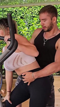 Busty Blonde Student Tatiana Alvarez Fucks Fitness Trainer Brian Evansx