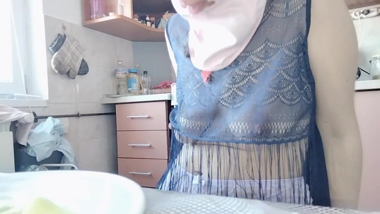 Amateur_MS: Hairy Brunette Pussy, Big Tits, Sensual Hairy Woman in the...