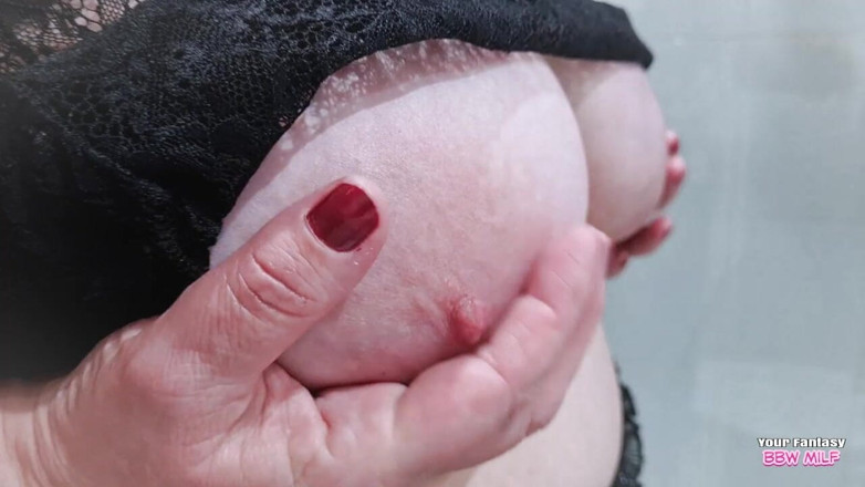 BBW_Wife: Spray Your Thick Cum All Over These (homemade Natural Bigtits Mature...