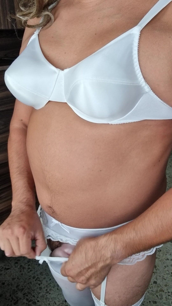 My panties: Sexy lingerie sposa bianca