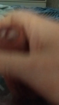 My Friend Lies on the Bed and Plays with His Big Cock