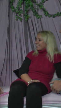 Perfect Blonde Babe From Germany Joins Couple in Threesome