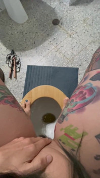 Pissing in the Toilet